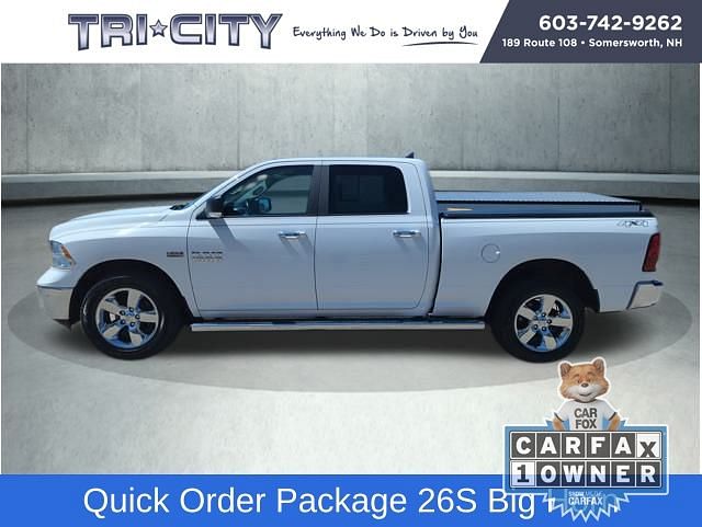 Used 2017 RAM Ram 1500 Pickup Big Horn with VIN 1C6RR7TT1HS859181 for sale in Somersworth, NH