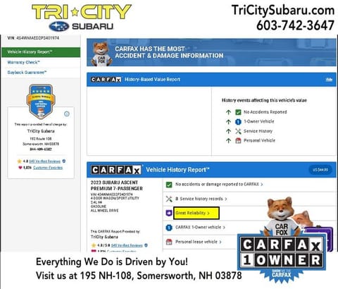 1 image of 2023 Subaru Ascent Premium