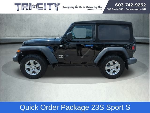 Used 2018 Jeep All-New Wrangler Sport S with VIN 1C4GJXAG7JW156163 for sale in Somersworth, NH