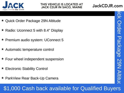 1 image of 2026 Jeep Compass Latitude