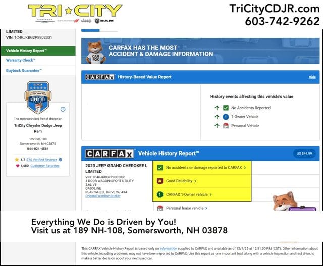 2023 Jeep Grand Cherokee L Limited's photo