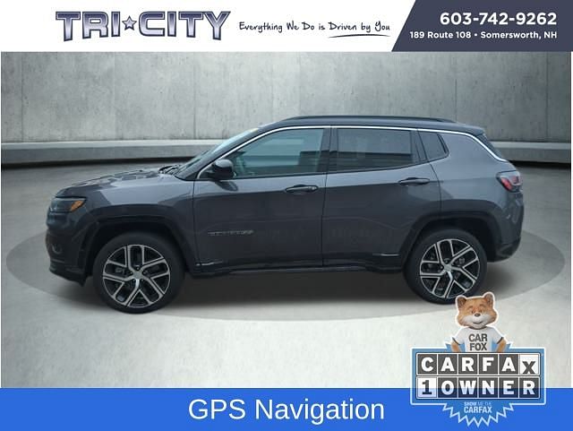 Used 2024 Jeep Compass Limited with VIN 3C4NJDCN5RT140160 for sale in Somersworth, NH