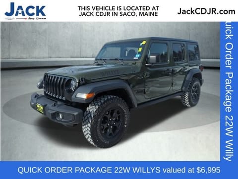 1 image of 2023 Jeep Wrangler Willys