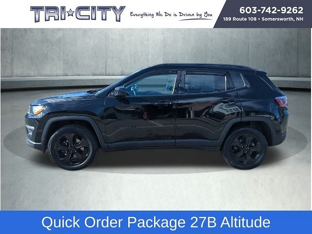 Used 2018 Jeep Compass Altitude with VIN 3C4NJDBB0JT325664 for sale in Somersworth, NH
