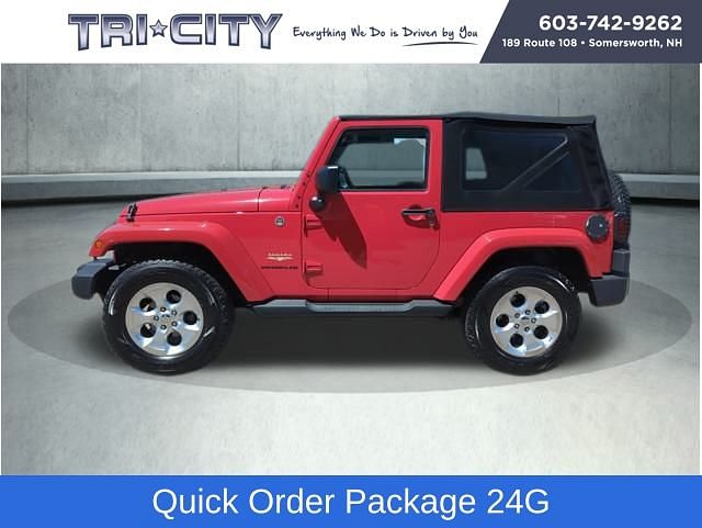 Used 2014 Jeep Wrangler Sahara with VIN 1C4AJWBG9EL285219 for sale in Somersworth, NH