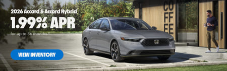 New 2026 Honda Accord Finance Special