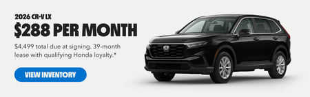 Lease 2026 Honda CR-V LX $288