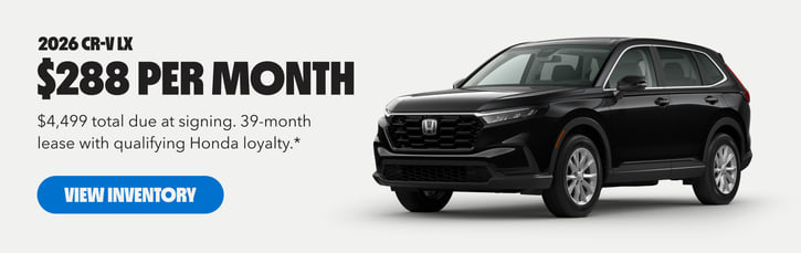 Lease 2026 Honda CR-V LX $288
