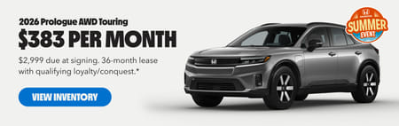 Lease 2026 Honda Prologue Touring $383