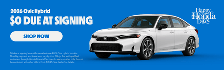 2026 Honda Civic Hybrid Lease Special