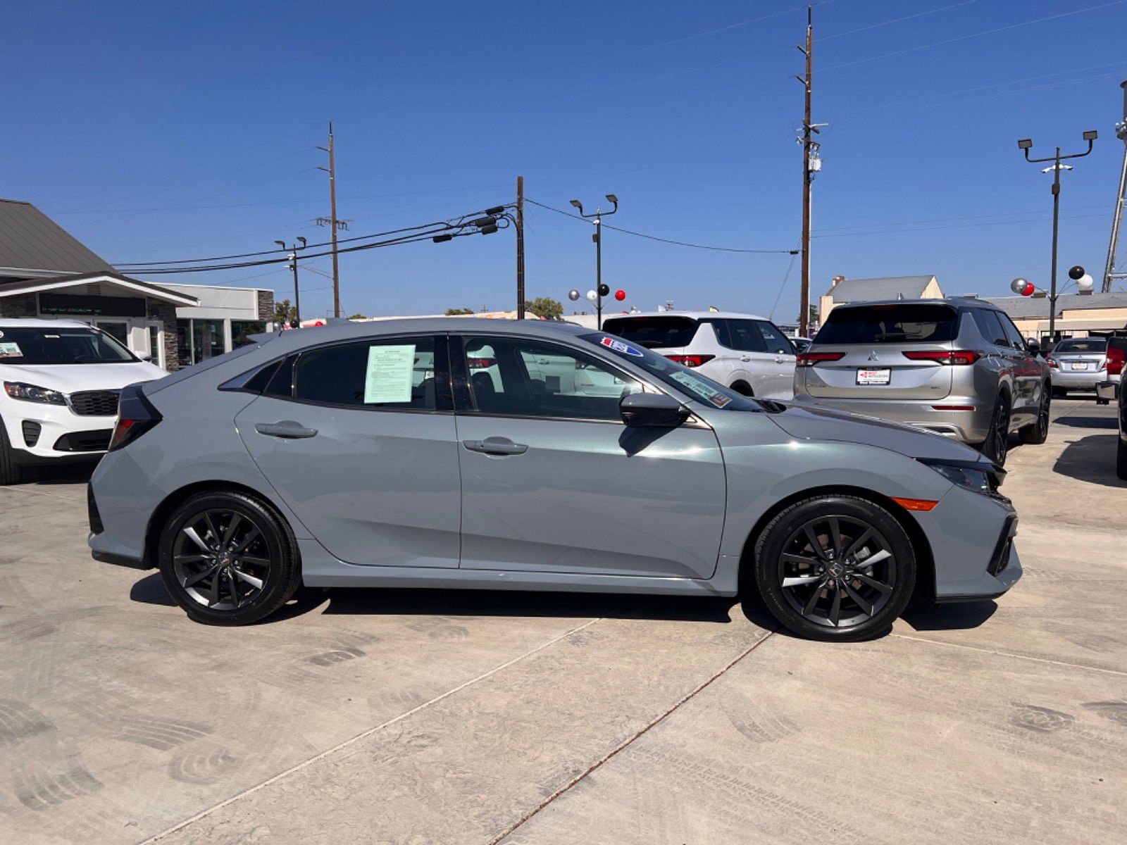 Used 2021 Honda Civic Hatchback EX with VIN SHHFK7H65MU427475 for sale in Orland, CA