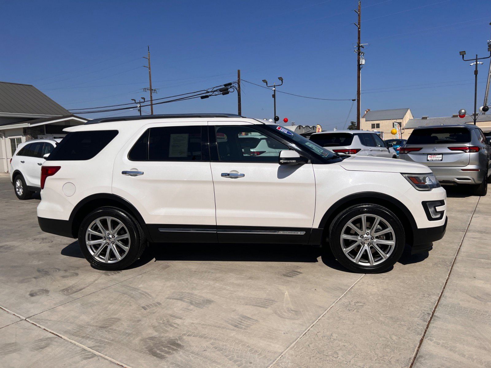 Used 2016 Ford Explorer Limited with VIN 1FM5K7FH3GGC47919 for sale in Orland, CA