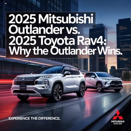 2025 Mitsubishi Outlander vs. 2025 Toyota RAV4: Why the Outlander Wins