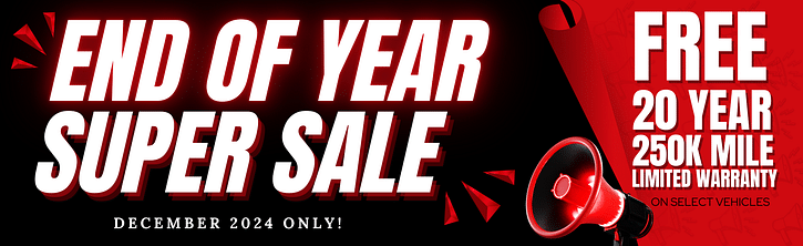 End of Year Sale!