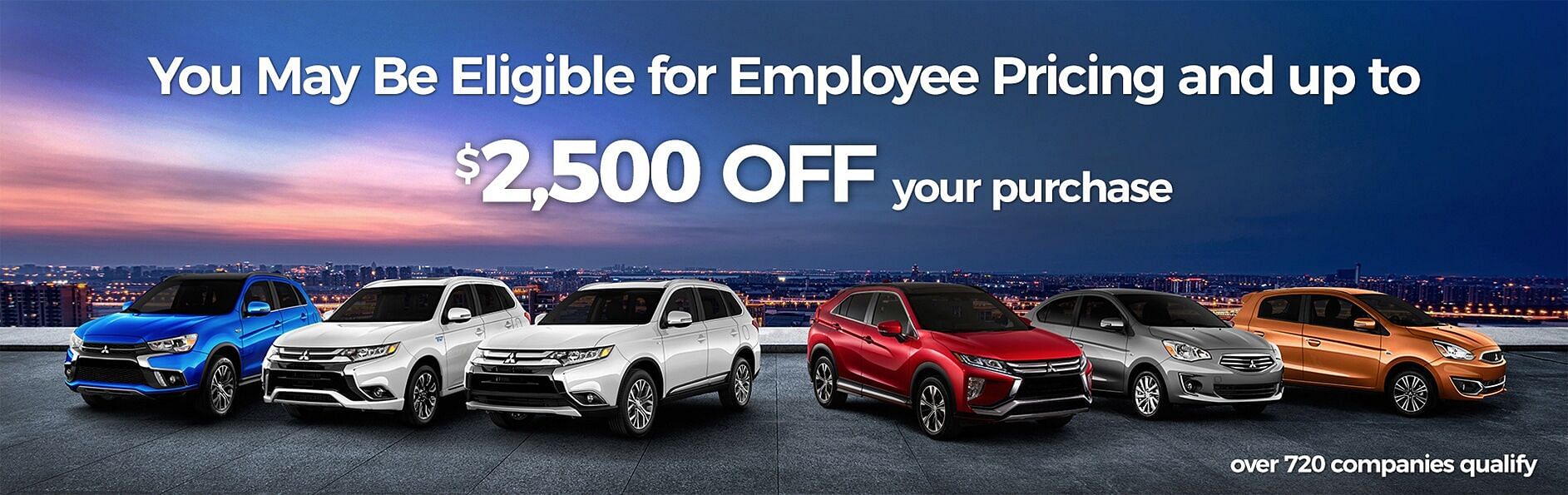 Employee Pricing banner