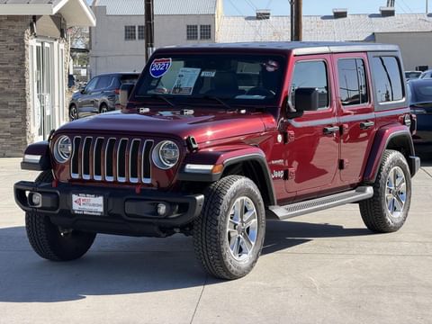 1 image of 2021 Jeep Wrangler Unlimited Sahara