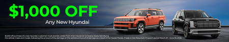 $1,000 Off Any New Hyundai 