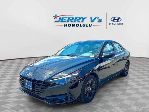 1 image of 2023 Hyundai Elantra Hybrid Blue