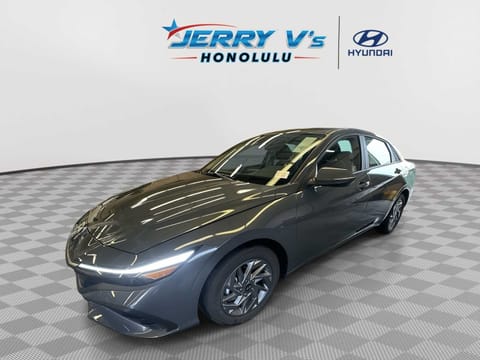 1 image of 2025 Hyundai Elantra Hybrid Blue