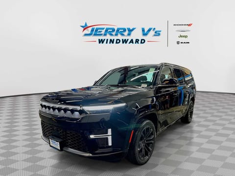 1 image of 2026 Jeep Grand Wagoneer L Summit Obsidian