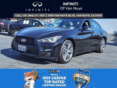 1 image of 2023 INFINITI Q50 SENSORY