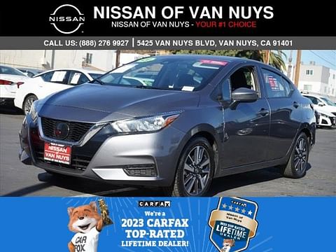 1 image of 2021 Nissan Versa SV