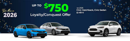 up to $750 Loyalty/Conquest Offer